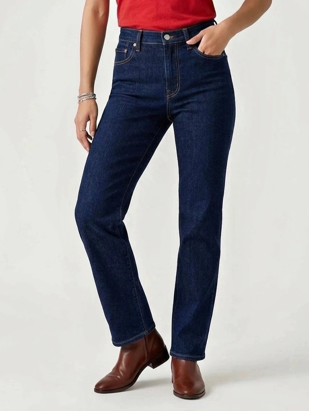 Levi’s Premium 501’90s Lightweight Women's Jeans Del Rinse Dark Wash Size 27x30